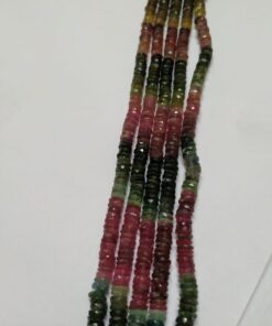 Faceted Heishi Tourmaline