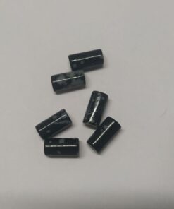 Obsedian Tube Beads